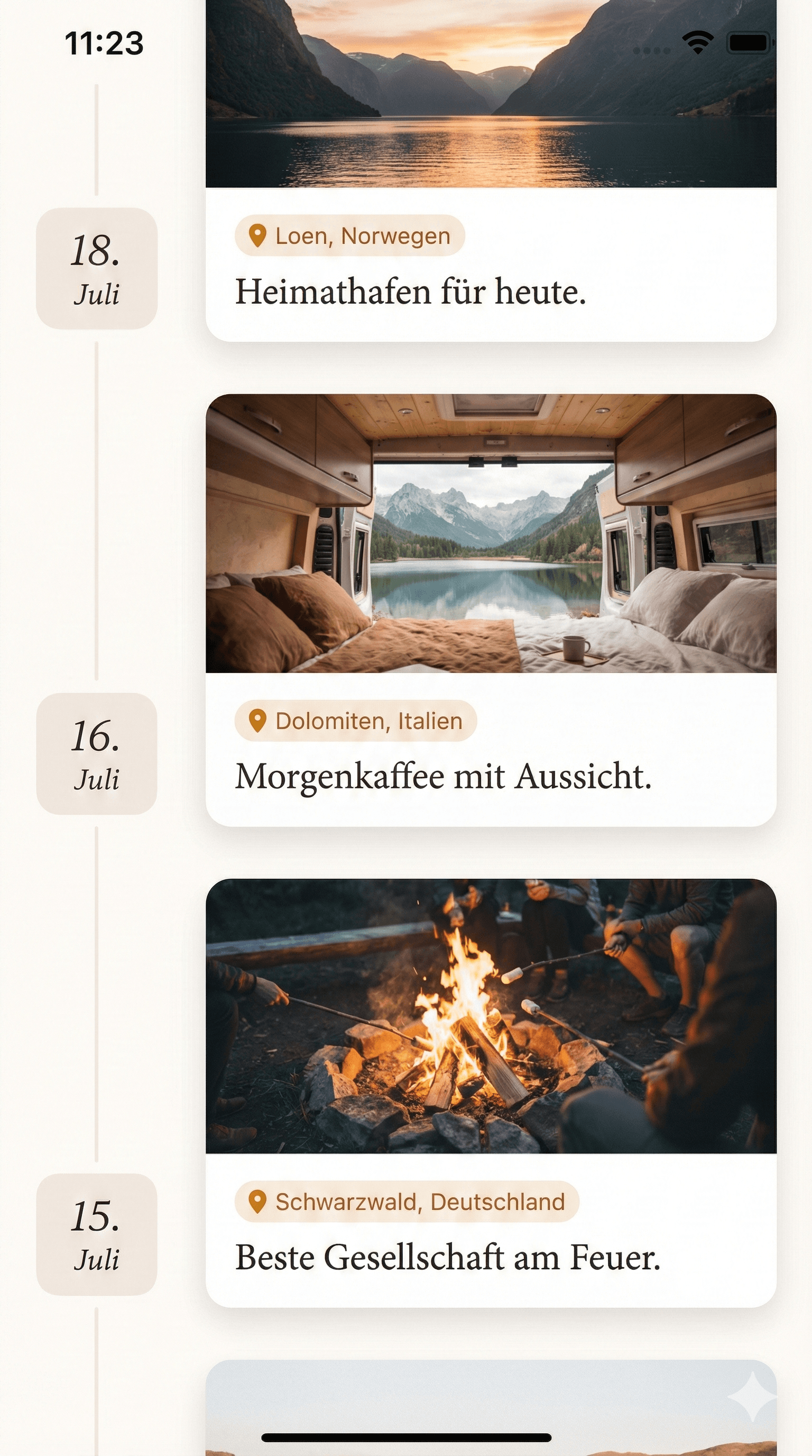 Unvergesslich machen